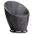 Hazelton Black Woven Chair