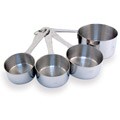 Heavy Duty Stainless Steel 4-piece Liquid Measuring Cup Sets (Pack of 2)