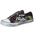 Ed Hardy Women's 'Jupitar' Grey Rhinestone Lowrise Sneakers