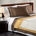 Grand Luxe Egyptian Cotton 800 Thread Count Chain Queen-size Deep Pocket Sheet Set