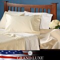 Grand Luxe Egyptian Cotton 800 Thread Count Swirl Queen-size Deep Pocket Sheet Set