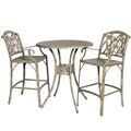 Bali 3-piece Bar Table and Stools Set