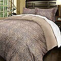 Super Soft Leopard Microfiber 3-piece Duvet Cover Set