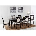 Paris 7-piece Espresso Dining Set