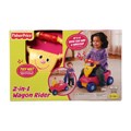 Fisher Price 2-in-1 Red Wagon Rider Ride-on