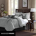 Madison Park Meyers Grey 7-piece Queen-size Comforter Set