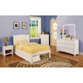 Thea Platform 4-piece Full Size Bed Set and Drawers