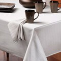 Rosedale Spill-proof White  60x120-inch Tablecloth