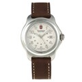 Swiss Army Men's Officer's Watch and Rosewood SwissChamp Knife Gift Set