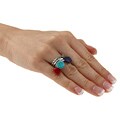 Southwest Moon Sterling Silver Stackable Rings (Set of 3)