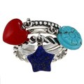 Southwest Moon Sterling Silver Stackable Rings (Set of 3)