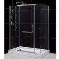 DreamLine Vista 34x58-inch Clear Glass Shower Enclosure