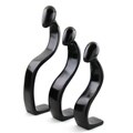 Free efficient hints on abstract Large Oil Soapstone Black 12-inch Samburu Abstract Statue (Kenya)