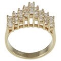 14k Yellow Gold 4/5ct TDW Diamond Ring (H, I1-I2)