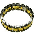 Men's Tungsten Two-tone Bracelet (18 mm)