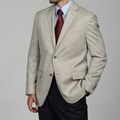 Claudio Morelli Men's Khaki Herringbone Sportcoat