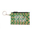 Cotton Canvas Guava Green Keychain ID Holder (Thailand)