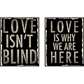 'Love is Why' Framed Prints