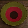 Olive, Pink and Brown Stripes ZenZulu Bowl (South Africa)