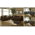 Piera Microsuede Sofa and Loveseat Set
