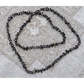 Grey Quartz Chip Endless Necklace (Afghanistan)