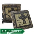 Thirstystone Travertine Faith, Hope, Love Coaster Set