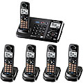 Panasonic KXTG9382T DECT 6.0 5-Handset Digital Cordless Answering System