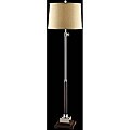 Adjustable Wood and Metal Floor Lamp
