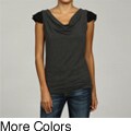 Thea by Chelsea & Theodore Women's Cowl Neck Top