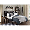 Sean Black 3-piece Twin-size Comforter Set