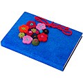 Handmade Paper Small Blue Hana Journal (Nepal)
