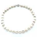 Baroque White Pearl Necklace (13mm)