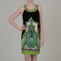 Free indicative guide on abstract Kume Tiana B Women's Abstract Jersey A-line Dress