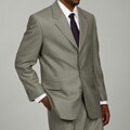 Phat Farm Men's Grey Notched Lapel 3-button Suit