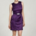 Marc New York Women's Sleeveless Belted Sheath Dress