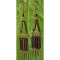Are you looking for information about Pyramid Validator Brass and Porcupine Quills Pyramid Earrings (Kenya)