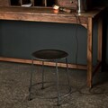 Iron Zinc-finish Dining Stool (India)