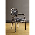 Oxford Font Noir Arm Chair