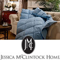Jessica McClintock 'Something Blue' Down Throw
