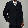 Phat Farm Men's Navy 3-button Vested Suit 