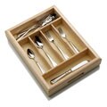 Mikasa French Countryside 45-pc Flatware Set with Caddy