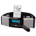 IQ Sound IQ-1305 Portable MP3 Speaker Docking Station/ CD Player with AM/FM ...