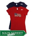 Be the Ball Junior's Cotton Mill Long-body Retro Flag T-shirt