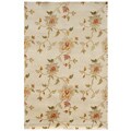 Hand-knotted Divchi White Wool Rug (2' x 3')