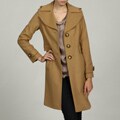 Michael Kors Women's Camel Wool Blend Single Breasted Coat FINAL SALE