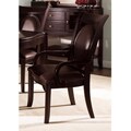 Somerton Signature Bi-cast Brown Arm Chairs (Set of 2)