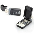 Gearhead CR6300 USB SIM MicroSD T-Flash Card Reader (Refurbished)