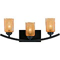Yacht Club Bronze 3-light Bath Light Fixture