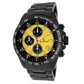 Le Chateau Sport Dinamica Gun-plated Men's Chronograph Watch