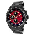 Le Chateau Men's Sport Dinamica Gun-plated Chronograph Watch